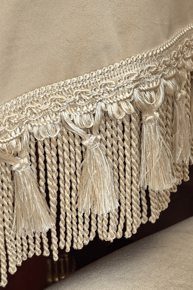 Çift Saçaklı Kadife Masa Örtüsü | | nihalpancar