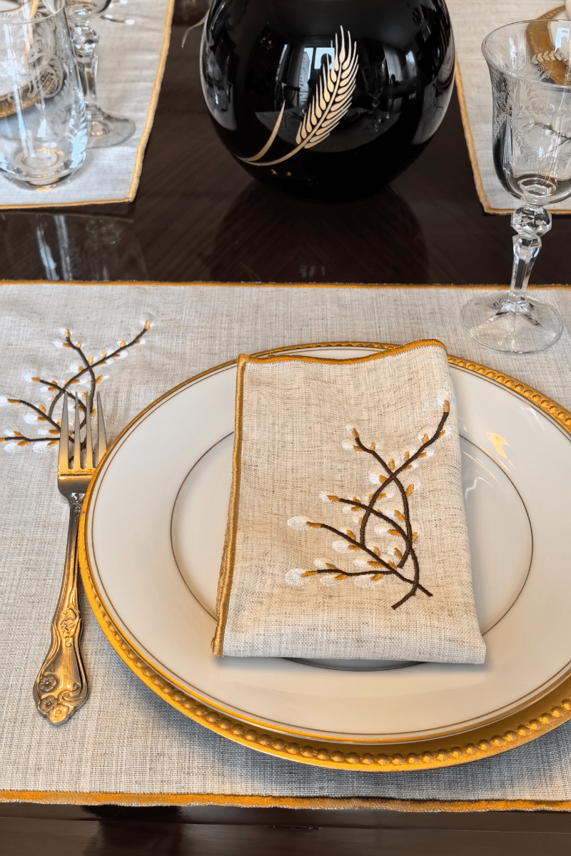 Goldeniha Peçete - Krem | | nihalpancar