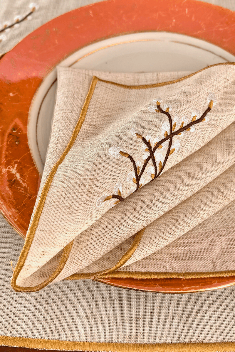 Goldeniha Peçete - Krem | | nihalpancar