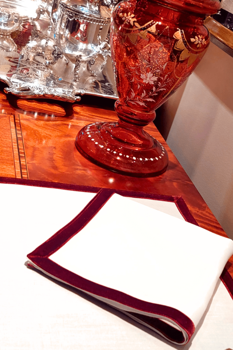 Kadife Bordürlü Peçete | | nihalpancar