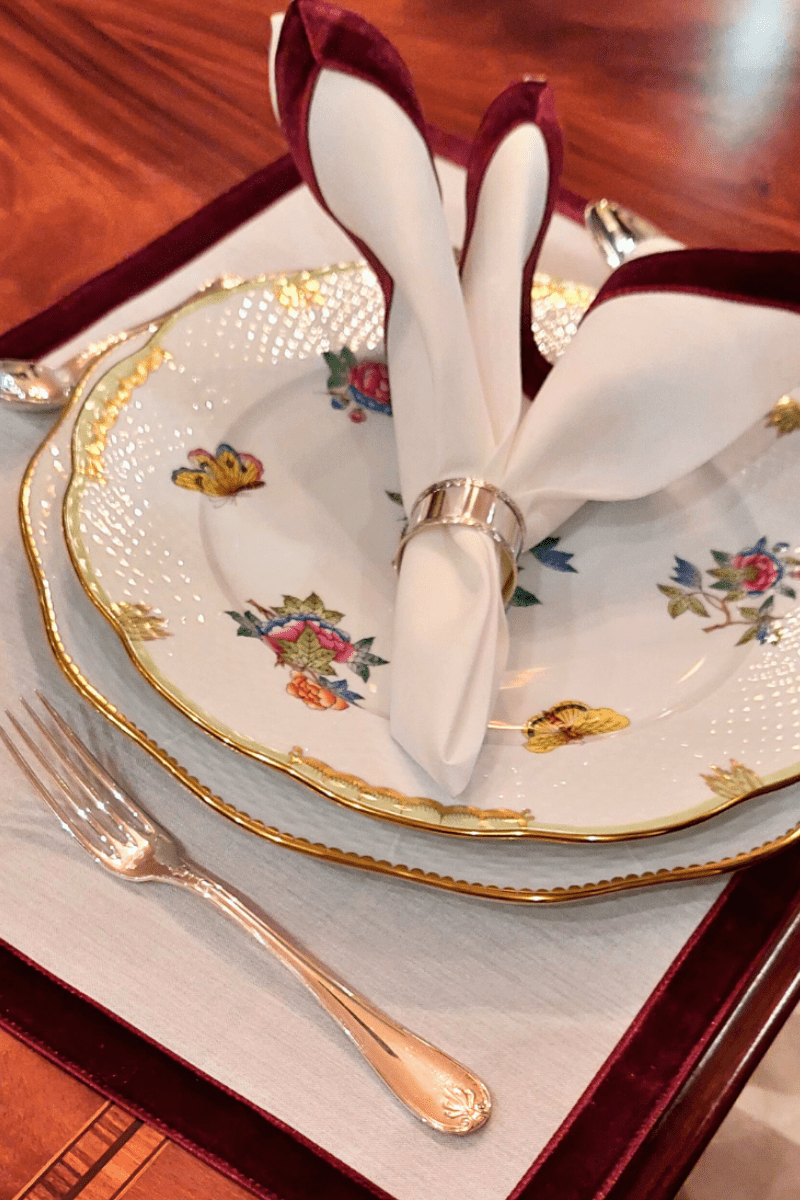 Kadife Bordürlü Peçete | | nihalpancar