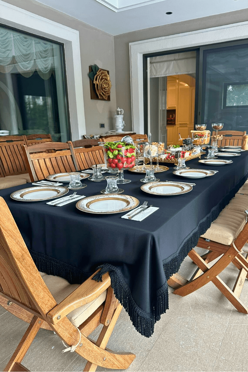 Saçaklı Masa Örtüsü | | nihalpancar