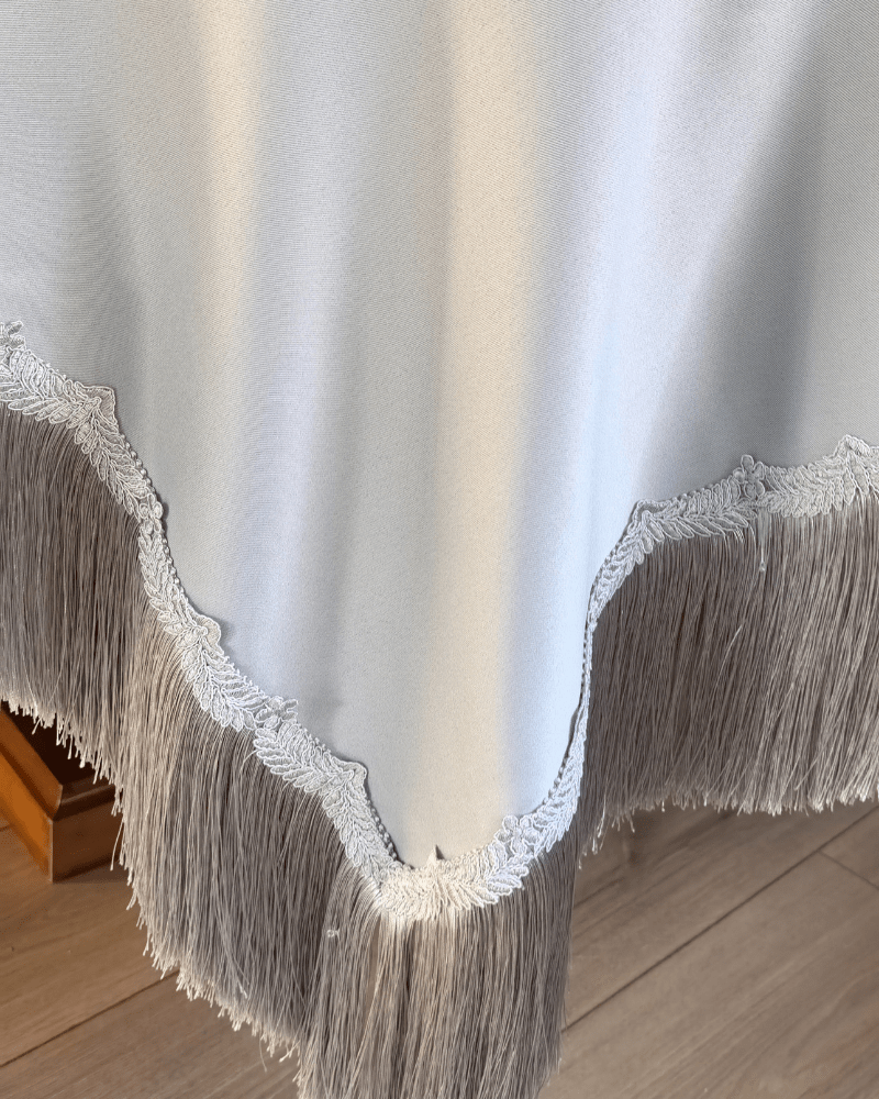 Sutaşı Detaylı Saçaklı Masa Örtüsü | | nihalpancar